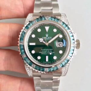 Replica Rolex Submariner Date 116610LV Noob Factory V9 Green Dial watch