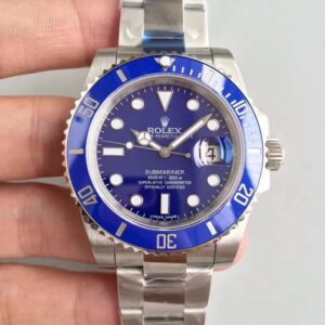 Replica Rolex Submariner Date 116619LB 40MM Noob Factory Blue Dial watch