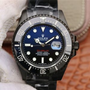 Replica Rolex Deepsea 116660 44MM Blue Gradient Black Dial watch