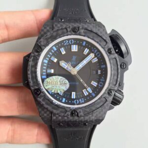 Replica Hublot King Power Musee Oceanographic 731.QX.1190.GR V6 Factory Black Dial watch