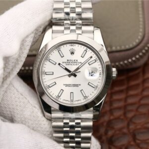 Replica Rolex Datejust 116200 41mm EW Factory White Dial watch