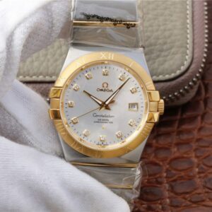 Replica Omega Constellation 123.20.38.21.52.002 V6 Factory White Dial watch