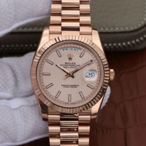 Replica Rolex Day Date II 228235 40mm EW Factory Rose Gold Dial watch