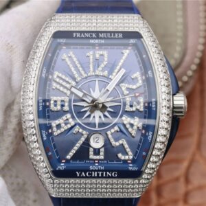 Replica Franck Muller Vanguard V45.SC.DT.AC.BL Blue Dial watch