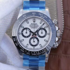 Replica Rolex Daytona Cosmograph 116500LN Noob Factory White Dial watch