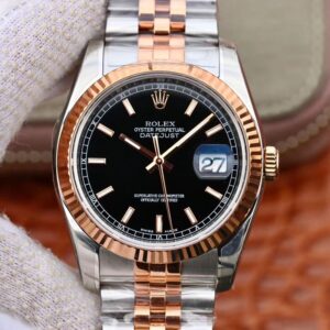 Replica Rolex Datejust 36MM 126231 AR Factory Black Dial watch