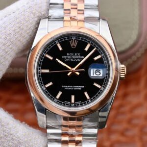 Replica Rolex Datejust 36MM 126201 AR Factory Black Dial watch