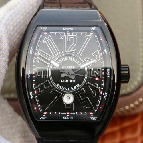 Replica Franck Muller Vanguard V45-05 Black Dial watch