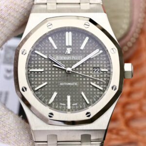 Replica Audemars Piguet Royal Oak 15400ST.OO.1220ST.04 JF Factory Black Dial watch