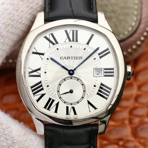 Replica Drive De Cartier WSNM0004 GS Factory White Dial watch