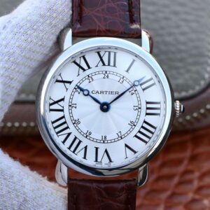 Replica Cartier Ronde Louis 40MM TW Factory White Dial watch