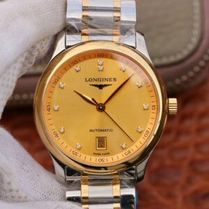 Replica Longines Master Collections L2.628.5.37.7 KY Factory Gold Dial watch