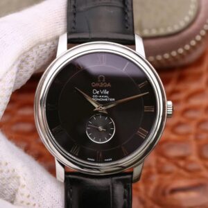 Replica Omega De Ville Prestige Co-Axial Small Seconds 4813.40.01 Black Dial watch