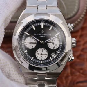 Replica Vacheron Constantin Overseas 5500V/110A-B481 8F Factory Black Dial watch