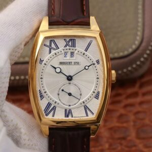 Replica Breguet Heritage Big Date 5410BR/12/9 Yellow Gold Silver Dial watch