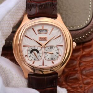 Replica Piaget Black Tie Emperador GMT G0A32017 White Dial watch