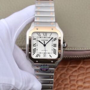Replica Cartier De Santos W2SA0006 BV Factory White Dial watch