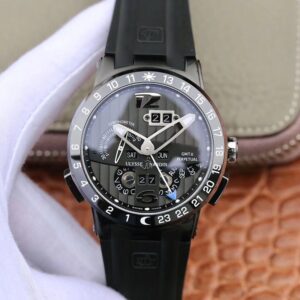Replica Ulysse Nardin El Toro 322-00-3 All Working GMT Calendar Grey Dial watch