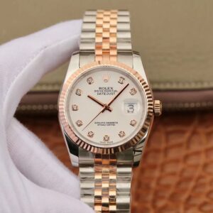 Replica Rolex Datejust 36mm GM Factory White Dial watch