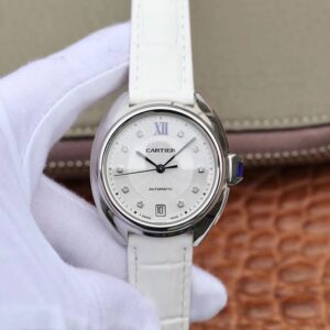 Replica Cle De Cartier Ladies 35mm WJCL0032 Silver-gray Dial watch