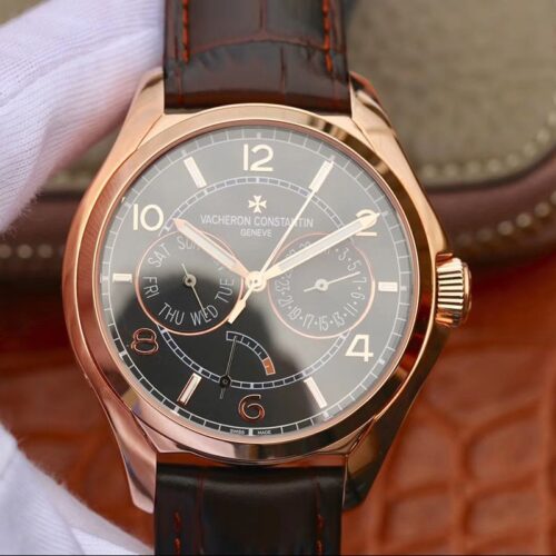 Replica Vacheron Constantin FiftySix Day-Date 4400E/000R/B436 Black Dial watch