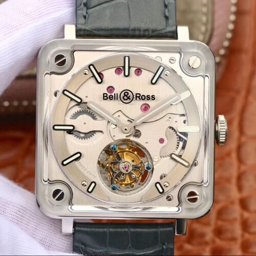 Replica Bell Ross BR-X2 Tourbillon Stainless Steel Brushed Dial watch