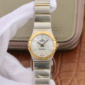 Replica Omega Constellation Ladies 1371.71.00 TW Factory White Mother-Of-Pearl Dial watch