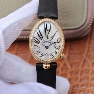 Replica Breguet Reine De Naples 8918BA/58/864.D00D Ladies ZF Factory Yellow Gold Mother Of Pearl Dial watch