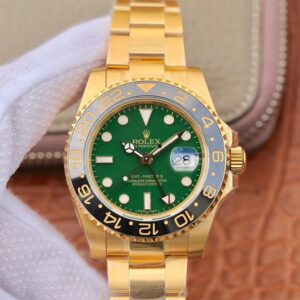 Replica Rolex GMT Master II 116718LN EW Factory Green Dial watch