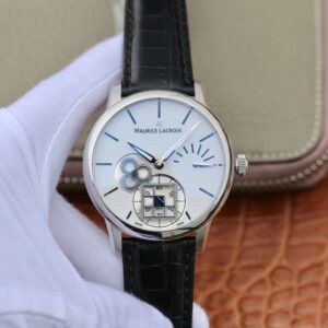 Replica Maurice Lacroix Masterpiece MP7158-SS001-301-1 AM Factory White Dial watch