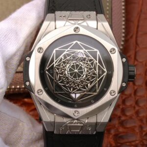Replica Hublot Big Bang Sang Bleu Titanium 415.NX.1112.VR.MXM16 TMF Factory Black Dial watch