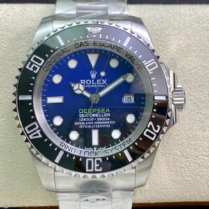 Replica Rolex Deepsea 116660 D-BLUE AR Factory Blue Gradient Black Dial watch