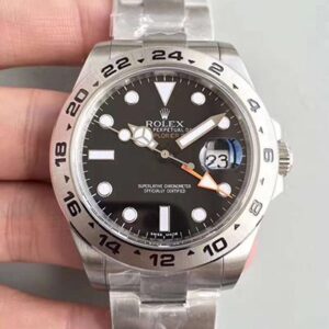 Replica Rolex Explorer II 216570 2018 Noob Factory V7 Black Dial watch
