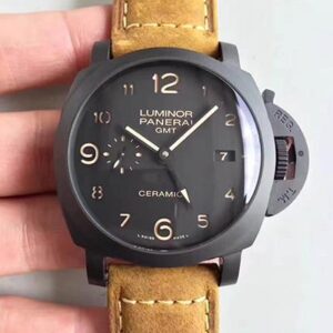Replica Panerai Luminor GMT 1950 PAM00441 VS Factory V2 Black Dial watch