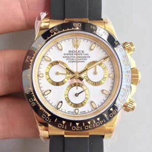 Replica Rolex Daytona Cosmograph 116518LN AR Factory White Dial watch