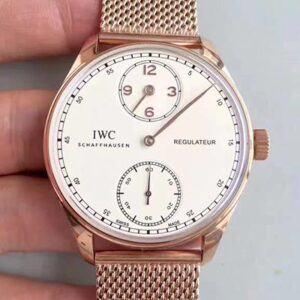 Replica IWC Portugieser Regulateur IW544402 YL Factory White Dial watch