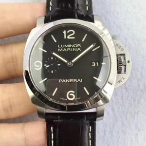 Replica Panerai LUMINOR 1950 PAM 00312 VS Factory Black Strap watch