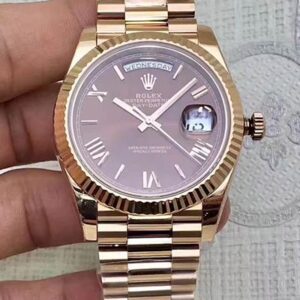 Replica Rolex Day Date 228235 EW Factory Purple Dial watch