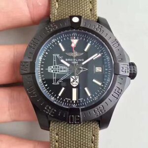 Replica Breitling Avenger II Seawolf Boelcke M173316Y/BE72 GF Factory Black Dial watch