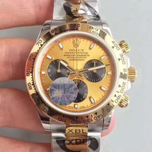 Replica Rolex Daytona Cosmograph 116503 JF Factory Yellow Gold Dial watch