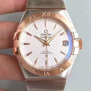 Replica Omega Constellation 123.20.38.21.02.008 3S Factory White Dial watch