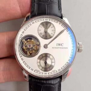 Replica IWC Portugieser Tourbillon Regulator IW544603 YL Factory White Dial watch