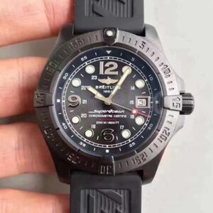 Replica Breitling Superocean Steelfish A17390 GF Factory Black Dial watch