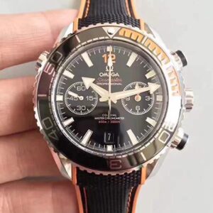 Replica Omega Seamaster Planet Ocean 600M Chronograph 215.32.46.51.01.001 OM Factory V2 Black Dial watch