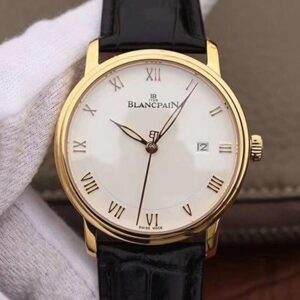 Replica Blancpain Villeret Ultraplate 6651-3642-55 ZF Factory White Dial watch