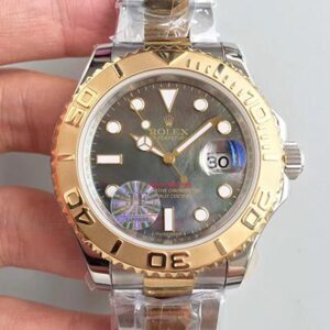 Replica Rolex Yacht Master 116621 40mm JF Factory Patina Dial watch