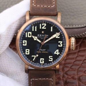 Replica Zenith Pilot Type 20 Extra Special Bronze 29.2430.679.21.C753 XF Factory Black Dial watch