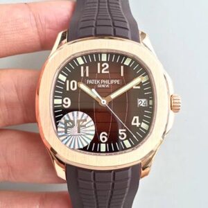 Replica Patek Philippe Aquanaut Jumbo 5167R-001 PF Factory Chocolate Dial watch