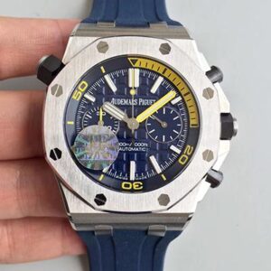 Replica Audemars Piguet Royal Oak Offshore 26703ST.OO.A027CA.01 Diver Chronograph JF Factory Blue Dial watch