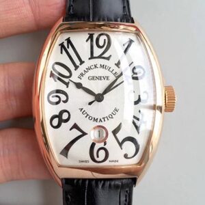 Replica Franck Muller Casablanca Date 8880 C DT GF Factory V2 Silver Dial watch
